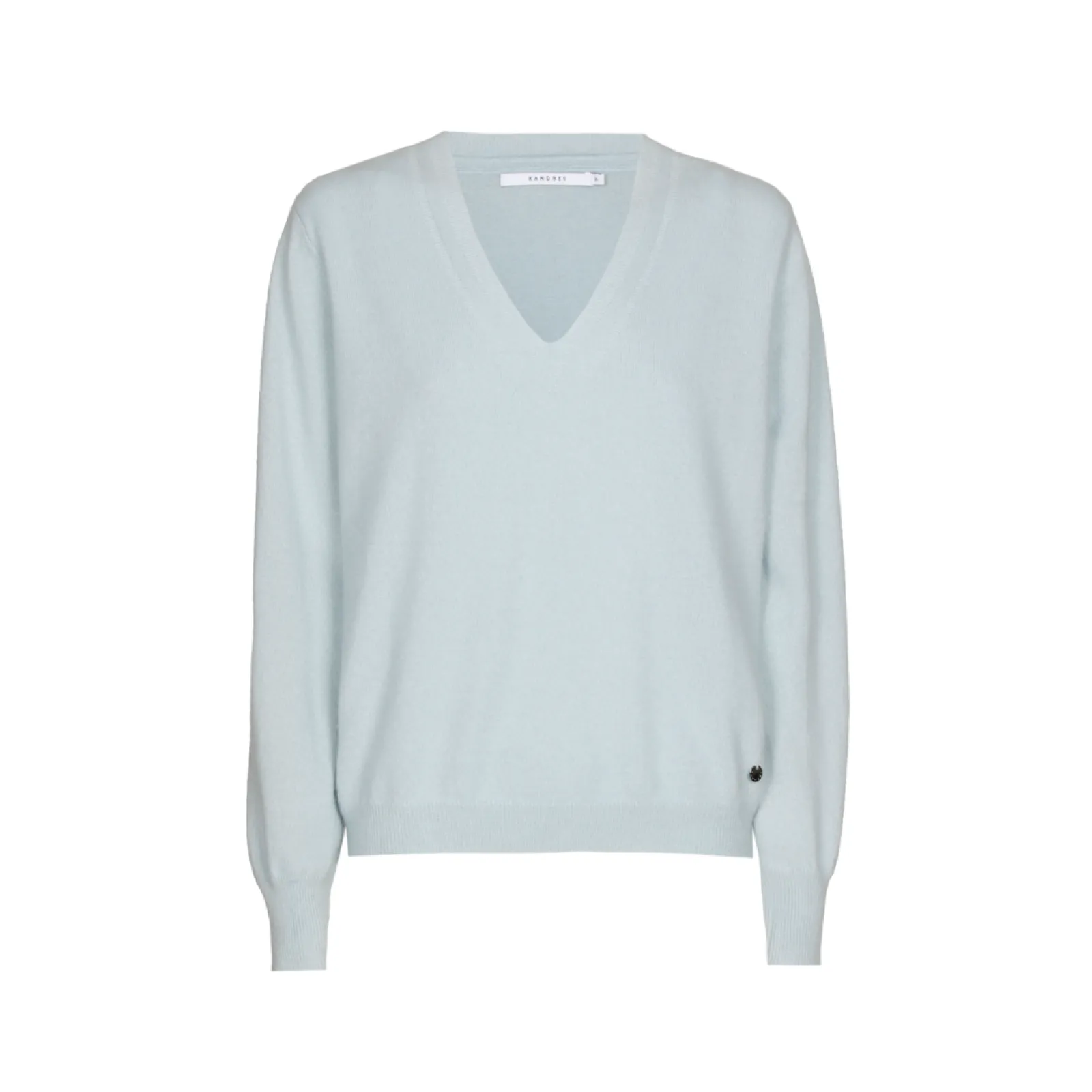 Xandres Pull à col en V en cachemire-Femme Pulls & Cardigans