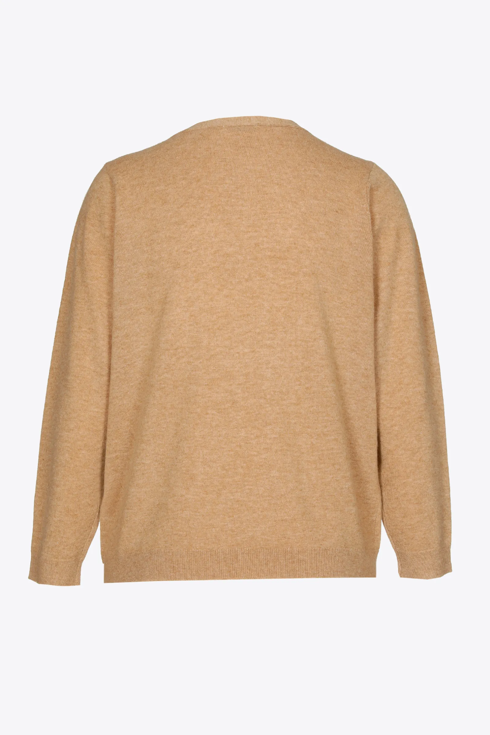 Xandres Pull à col en V en maille fine-Femme Xandres Plus|Pulls & Cardigans