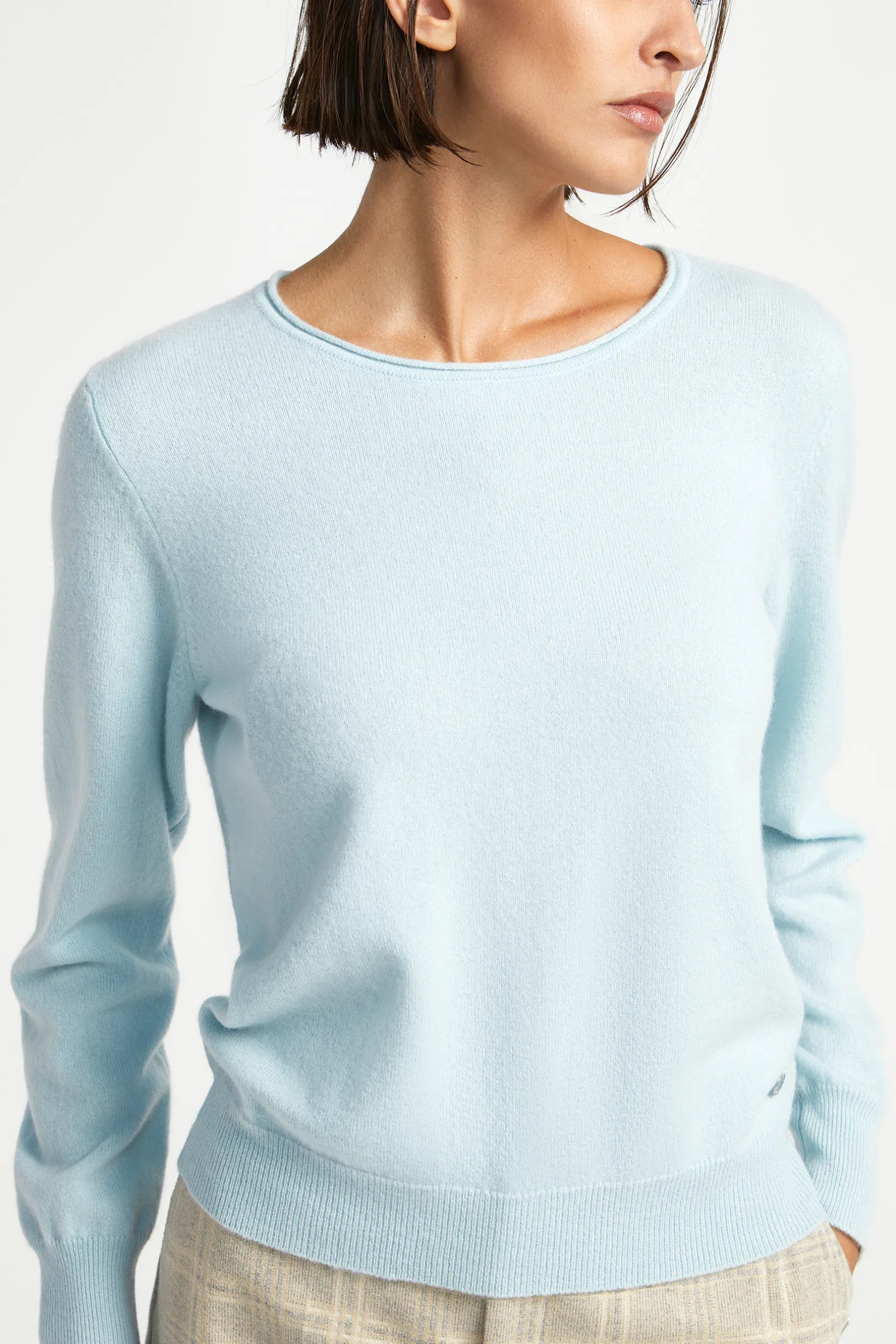 Xandres Pull à col rond en cachemire-Femme Pulls & Cardigans