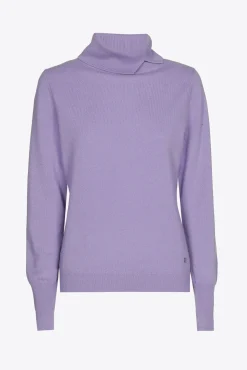 Xandres Pull à col roulé en cachemire-Femme Pulls & Cardigans