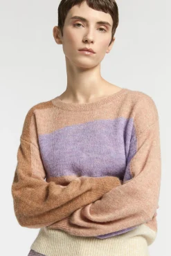 Xandres Pull à couleurs contrastées-Femme Pulls & Cardigans