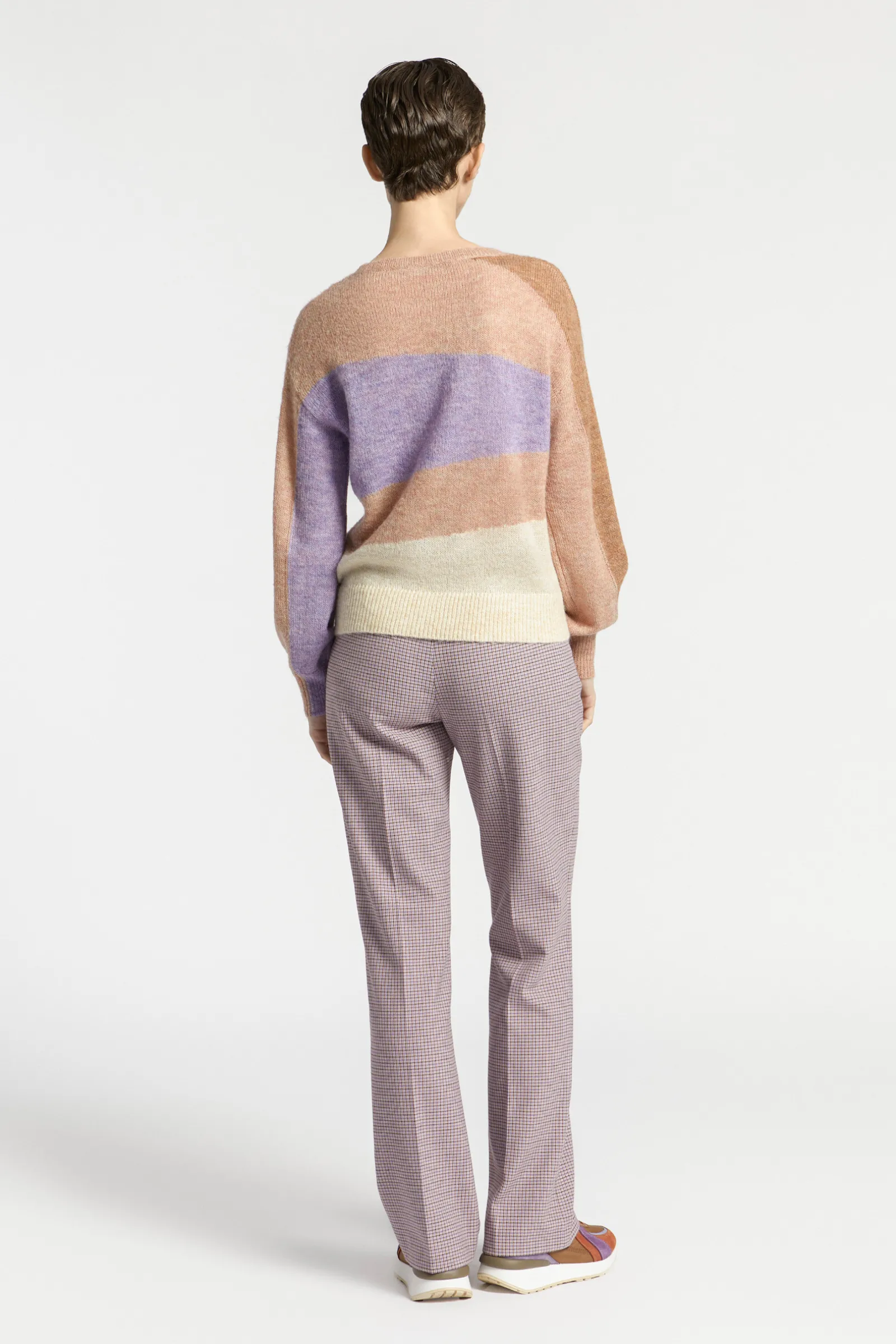 Xandres Pull à couleurs contrastées-Femme Pulls & Cardigans