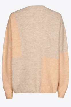 Xandres Pull à couleurs contrastées confectionné dans un mélange de laines-Femme Xandres Plus|Pulls & Cardigans