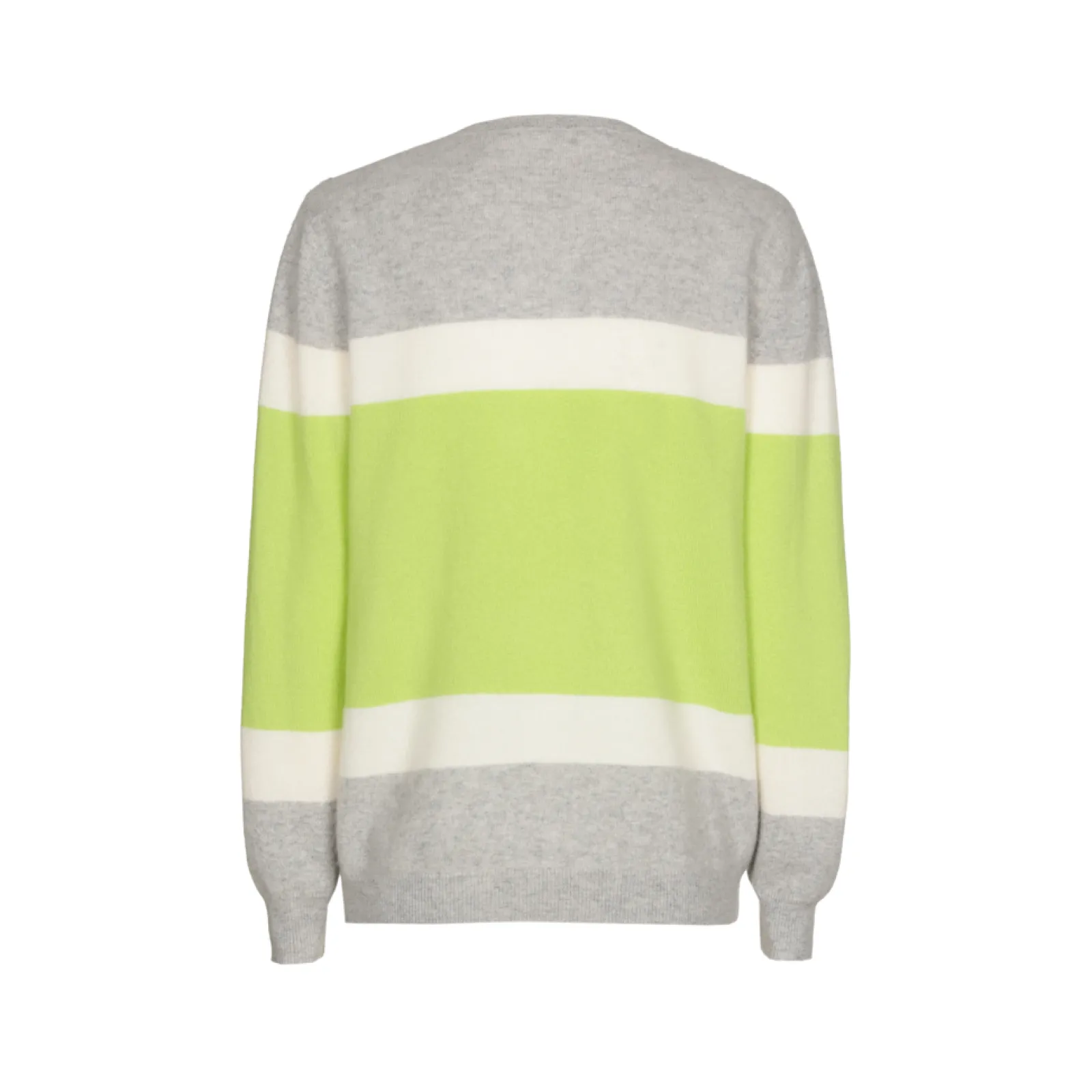 Xandres Pull en cachemire à couleurs contrastées-Femme Pulls & Cardigans