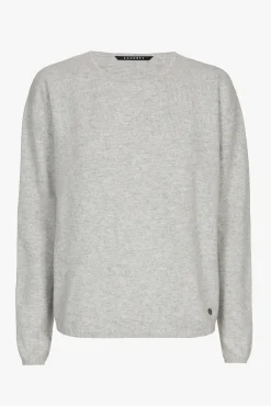 Xandres Pull en cachemire gris à col rond-Femme Essentials|Pulls & Cardigans