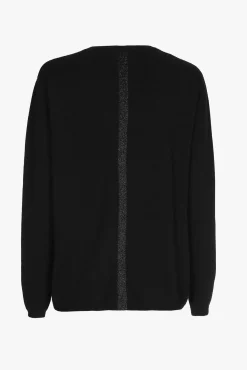 Xandres Pull en cachemire noir à col en V-Femme Xandres Plus|Essentials