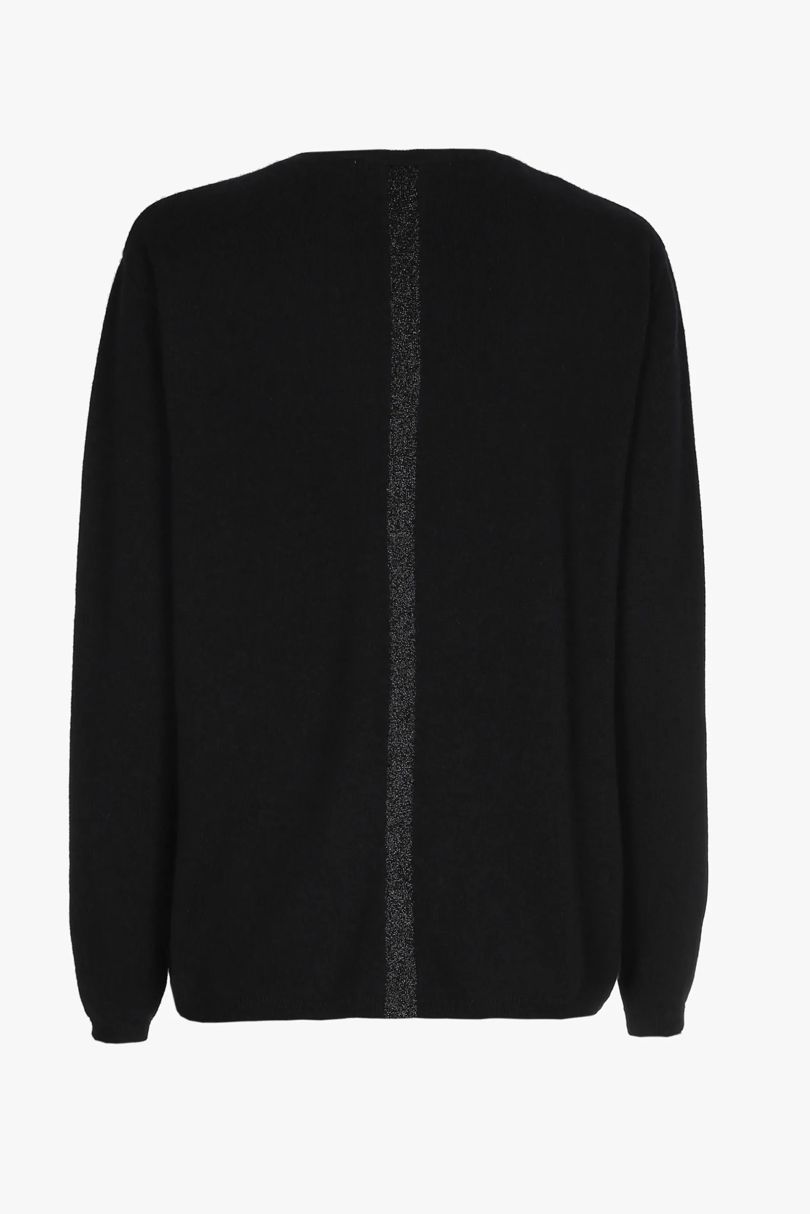 Xandres Pull en cachemire noir à col en V-Femme Xandres Plus|Essentials