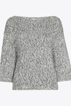 Xandres Pull en grosse maille avec fil doré-Femme Pulls & Cardigans