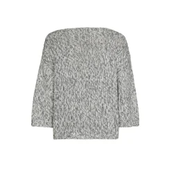 Xandres Pull en grosse maille avec fil doré-Femme Pulls & Cardigans