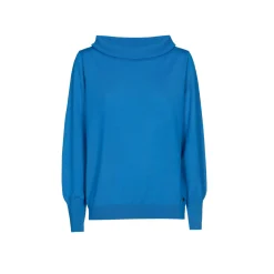 Xandres Pull en laine à col bateau-Femme Pulls & Cardigans