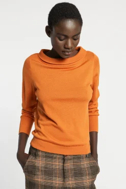 Xandres Pull en laine à col bateau-Femme Xandres Plus|Pulls & Cardigans
