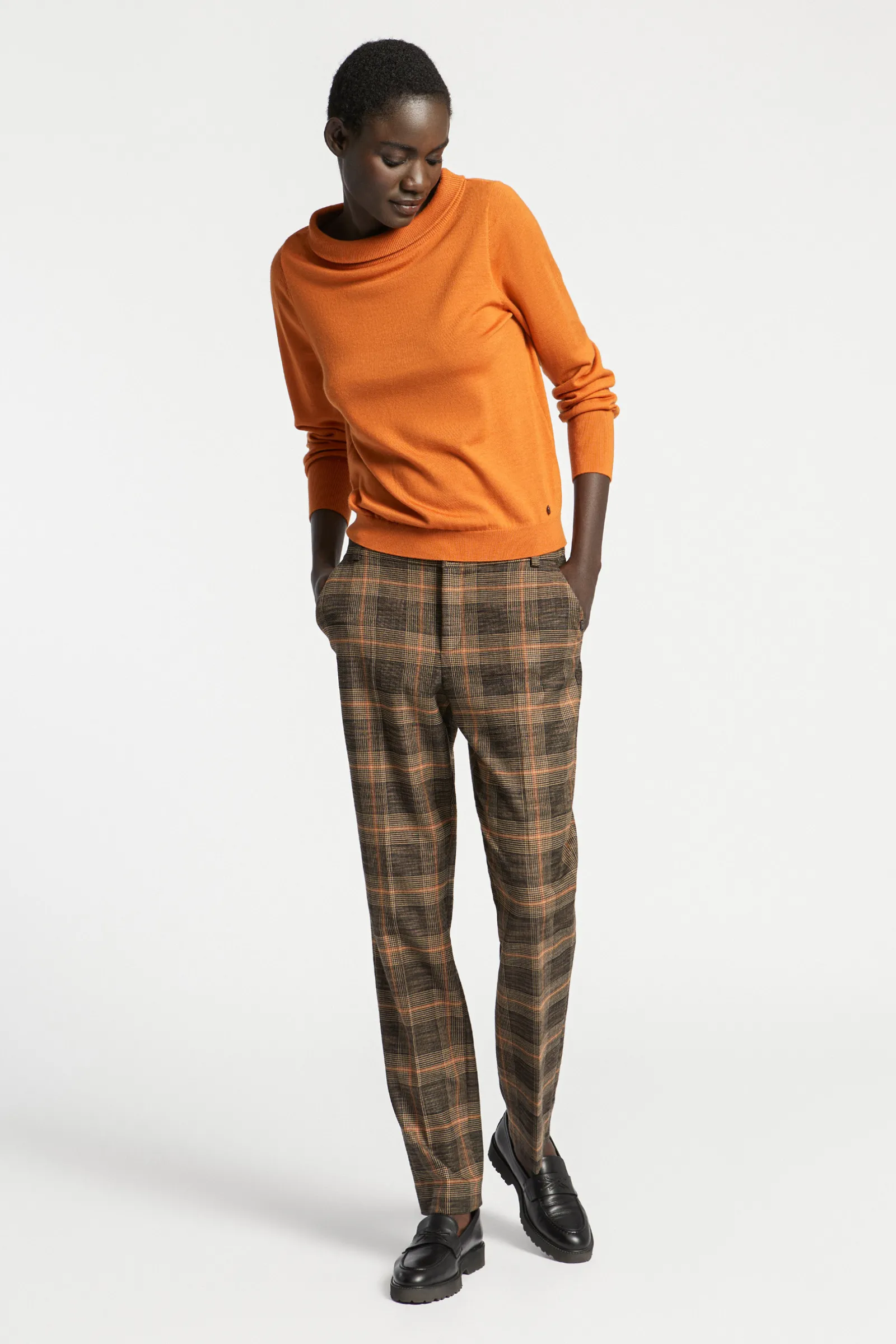 Xandres Pull en laine à col bateau-Femme Xandres Plus|Pulls & Cardigans
