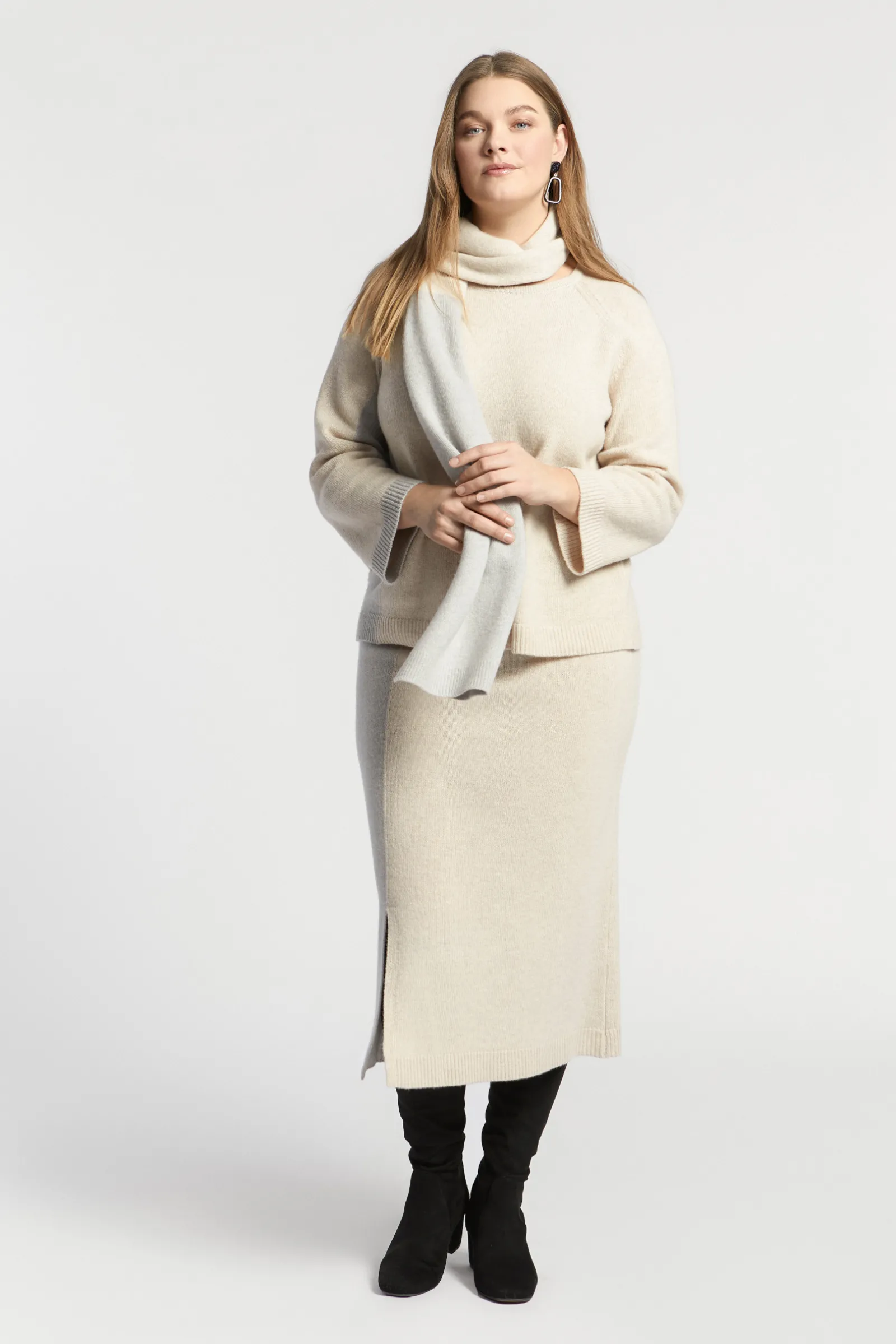 Xandres Pull en laine fine-Femme Xandres Plus|Pulls & Cardigans