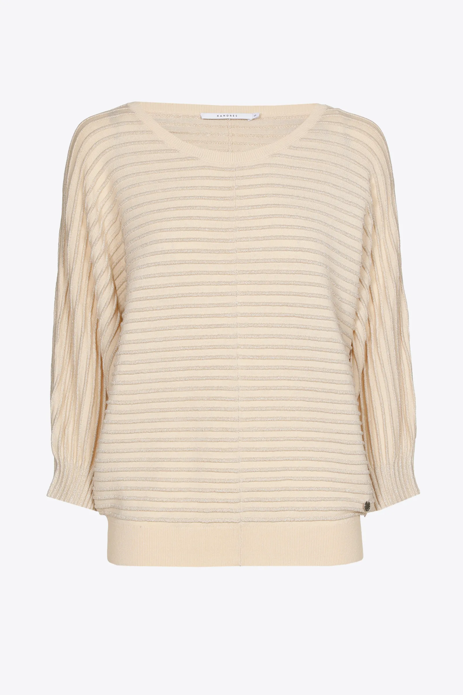 Xandres Pull en maille fantaisie agrémenté de lurex-Femme Pulls & Cardigans