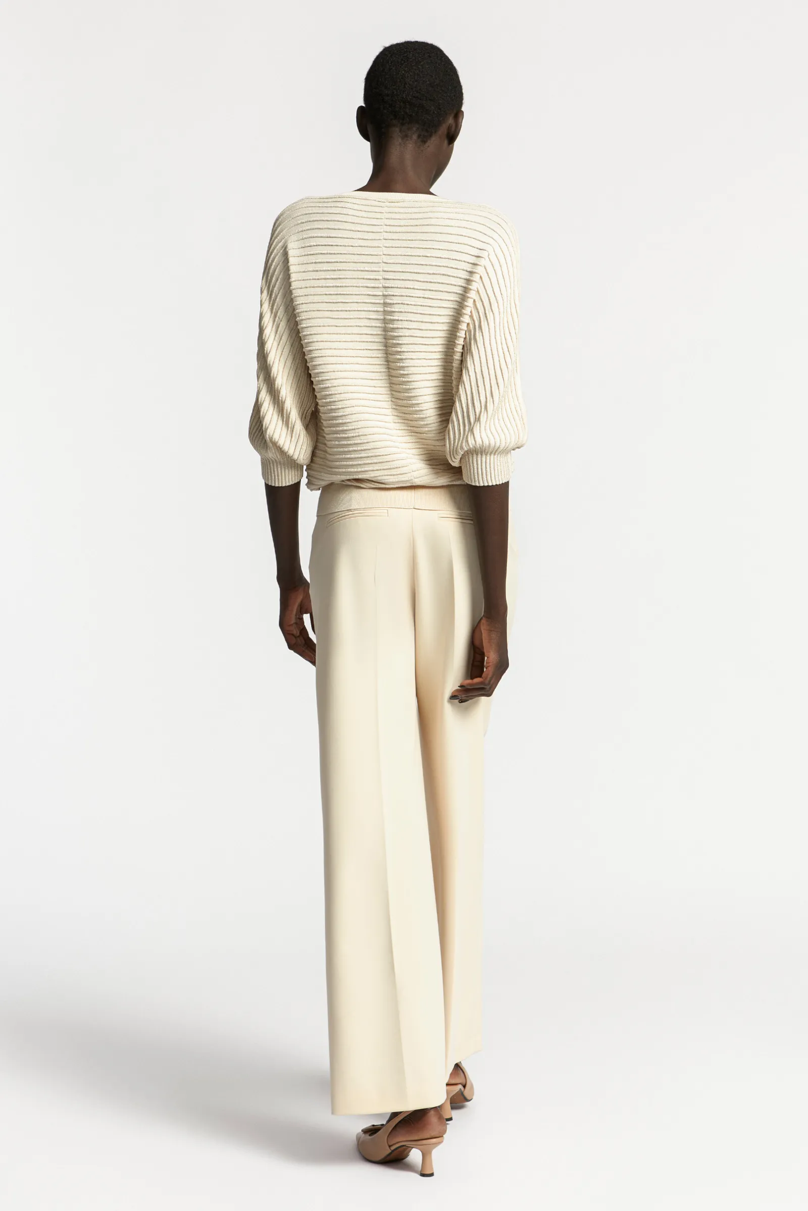 Xandres Pull en maille fantaisie agrémenté de lurex-Femme Pulls & Cardigans