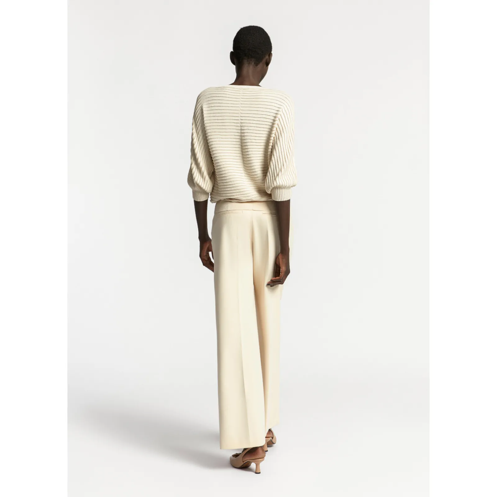Xandres Pull en maille fantaisie agrémenté de lurex-Femme Pulls & Cardigans