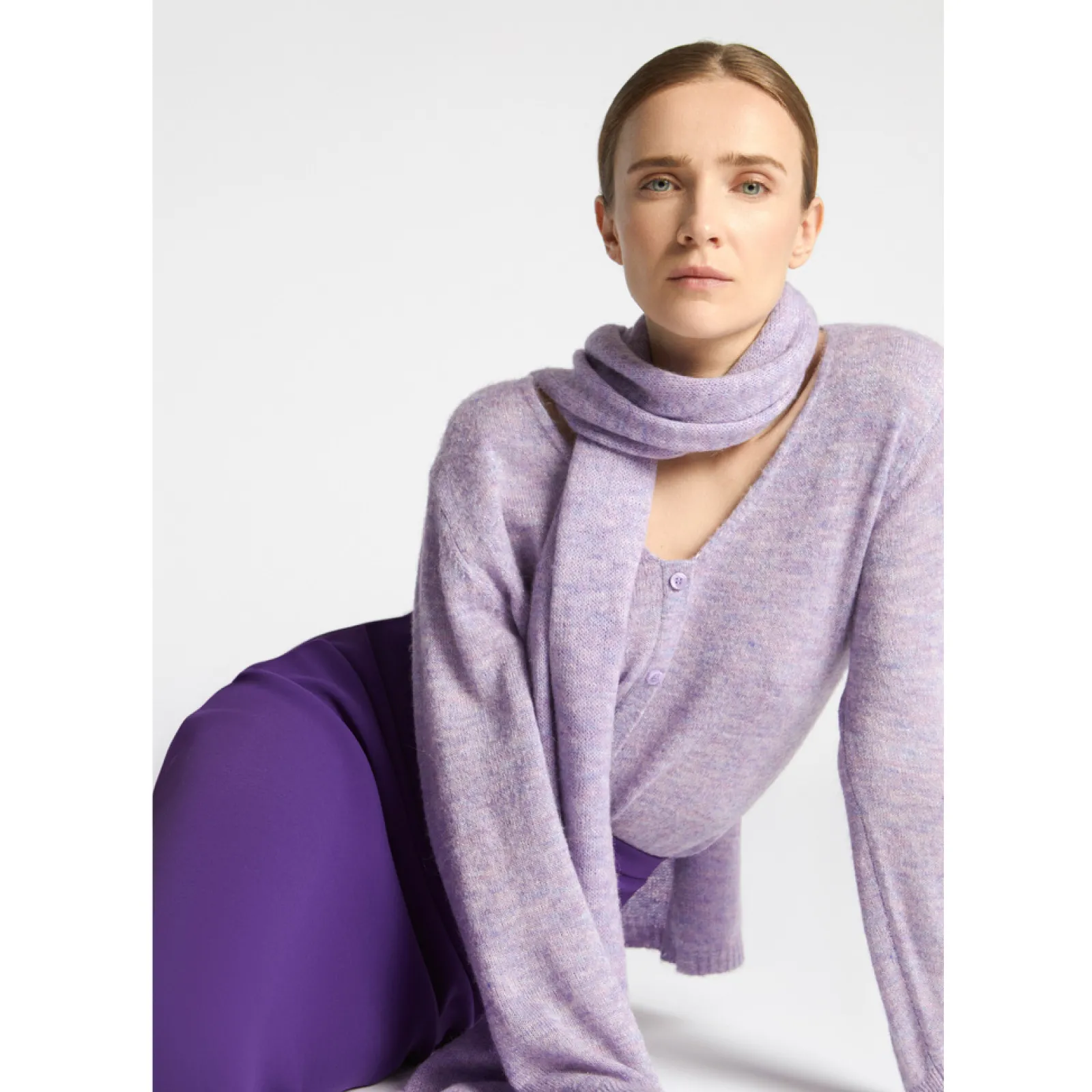 Xandres Pull en mohair-Femme Xandres Plus