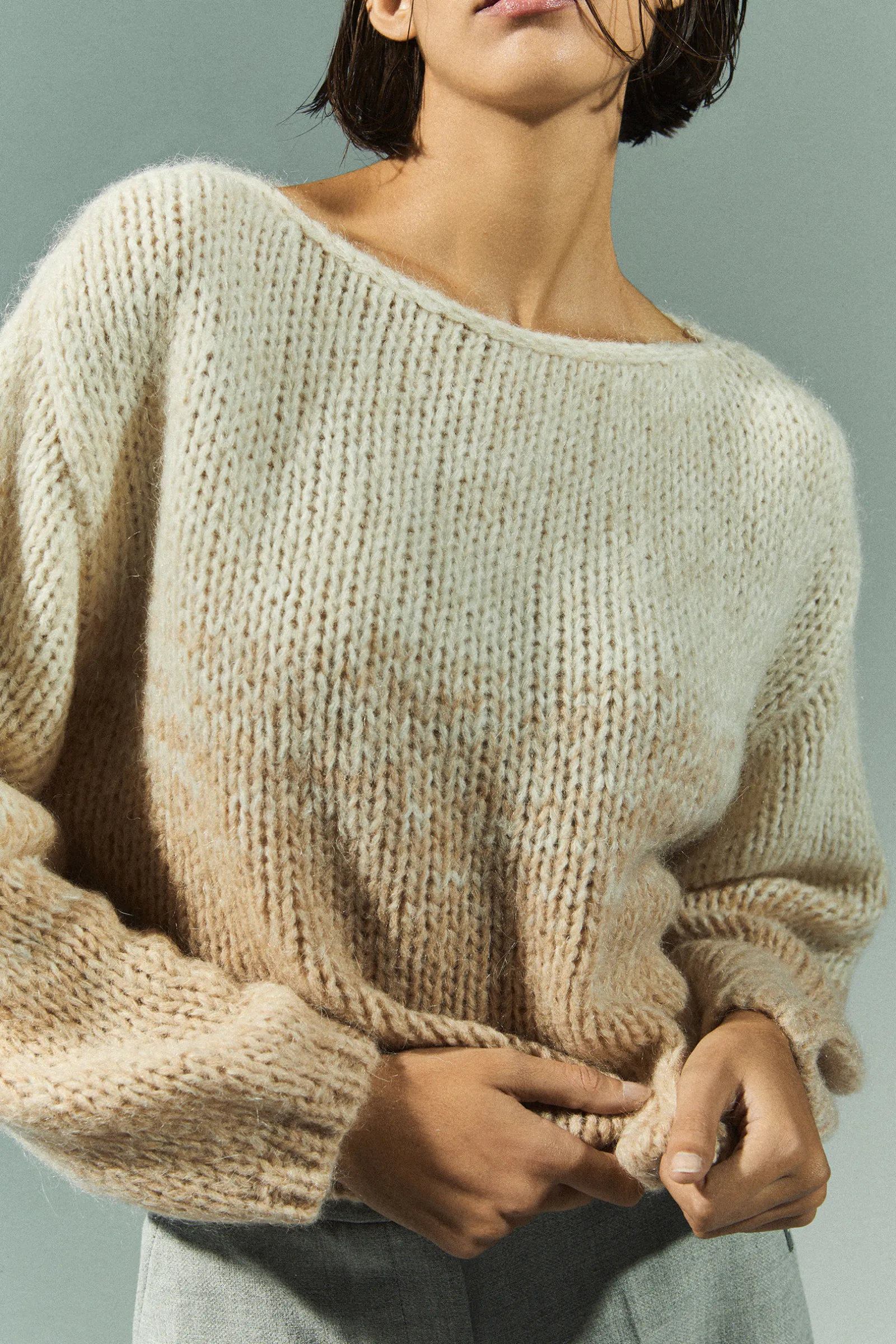 Xandres Pull en mohair et en laine d’alpaga-Femme Pulls & Cardigans