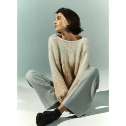 Xandres Pull en mohair et en laine d’alpaga-Femme Pulls & Cardigans