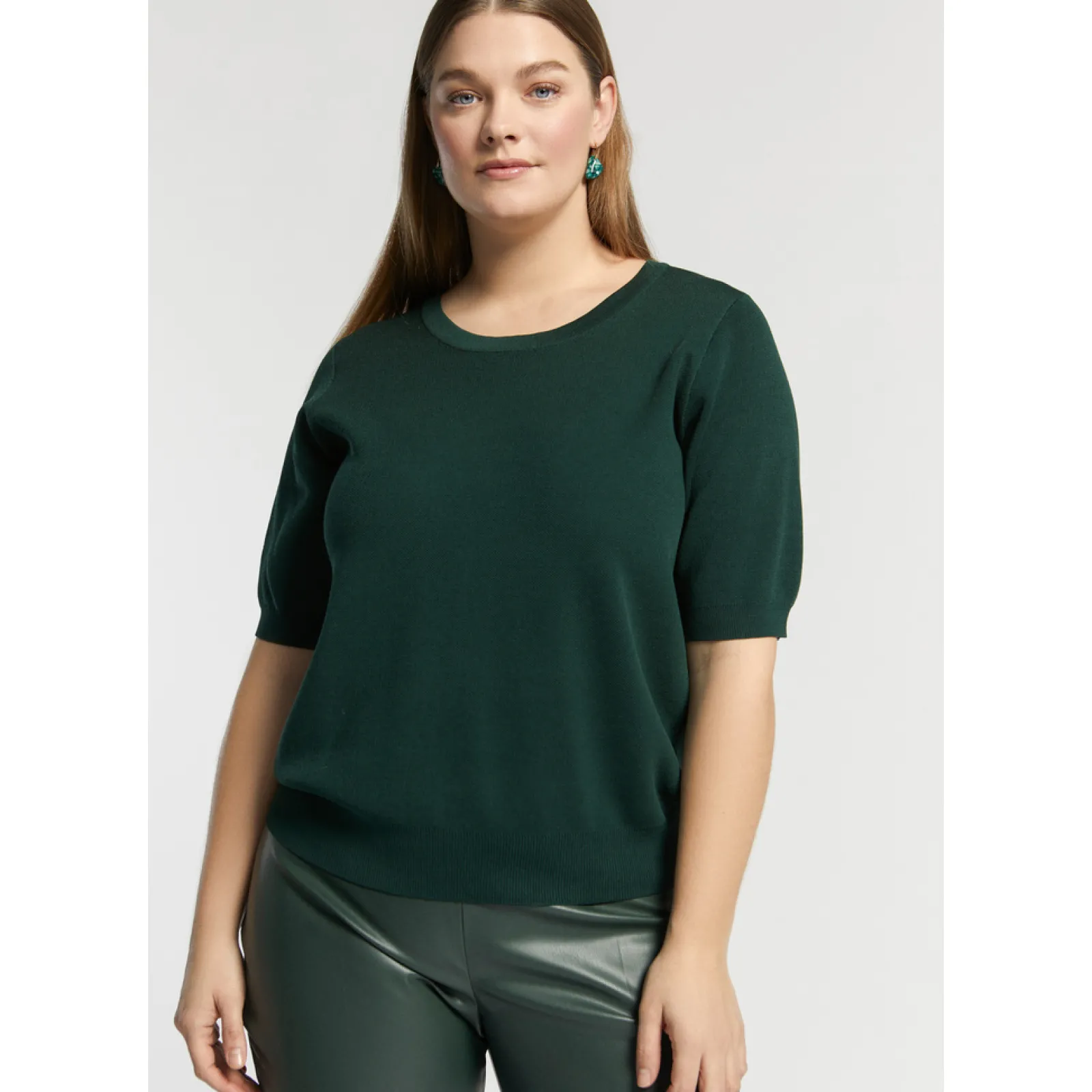 Xandres Pull à manches courtes-Femme Xandres Plus|Pulls & Cardigans