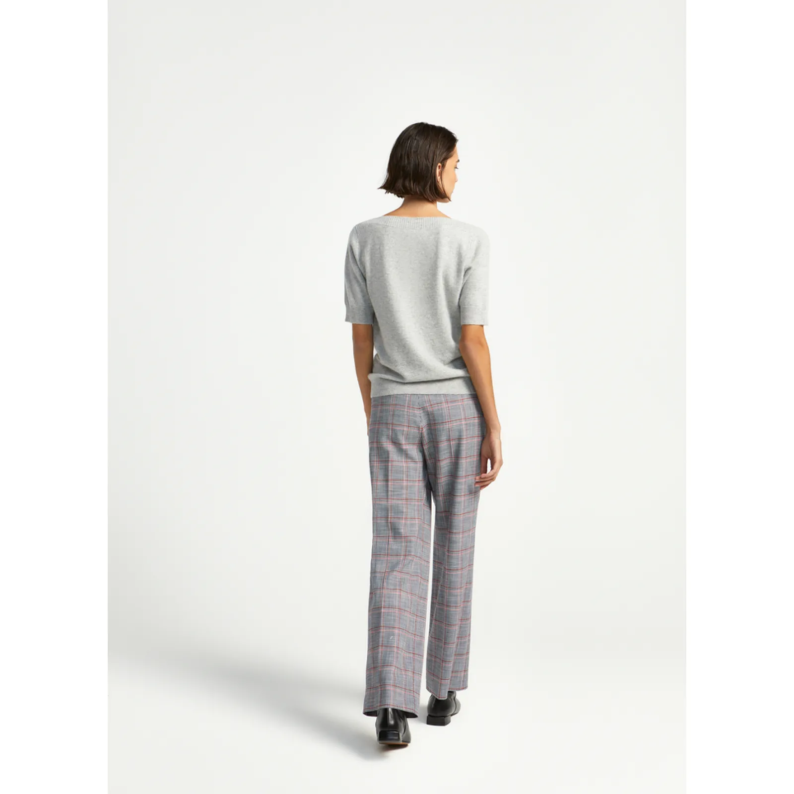 Xandres Pull à manches courtes en cachemire-Femme Pulls & Cardigans