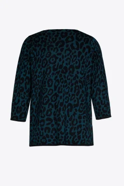 Xandres Pull à motif léopard-Femme Pulls & Cardigans