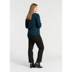 Xandres Pull à motif léopard-Femme Pulls & Cardigans