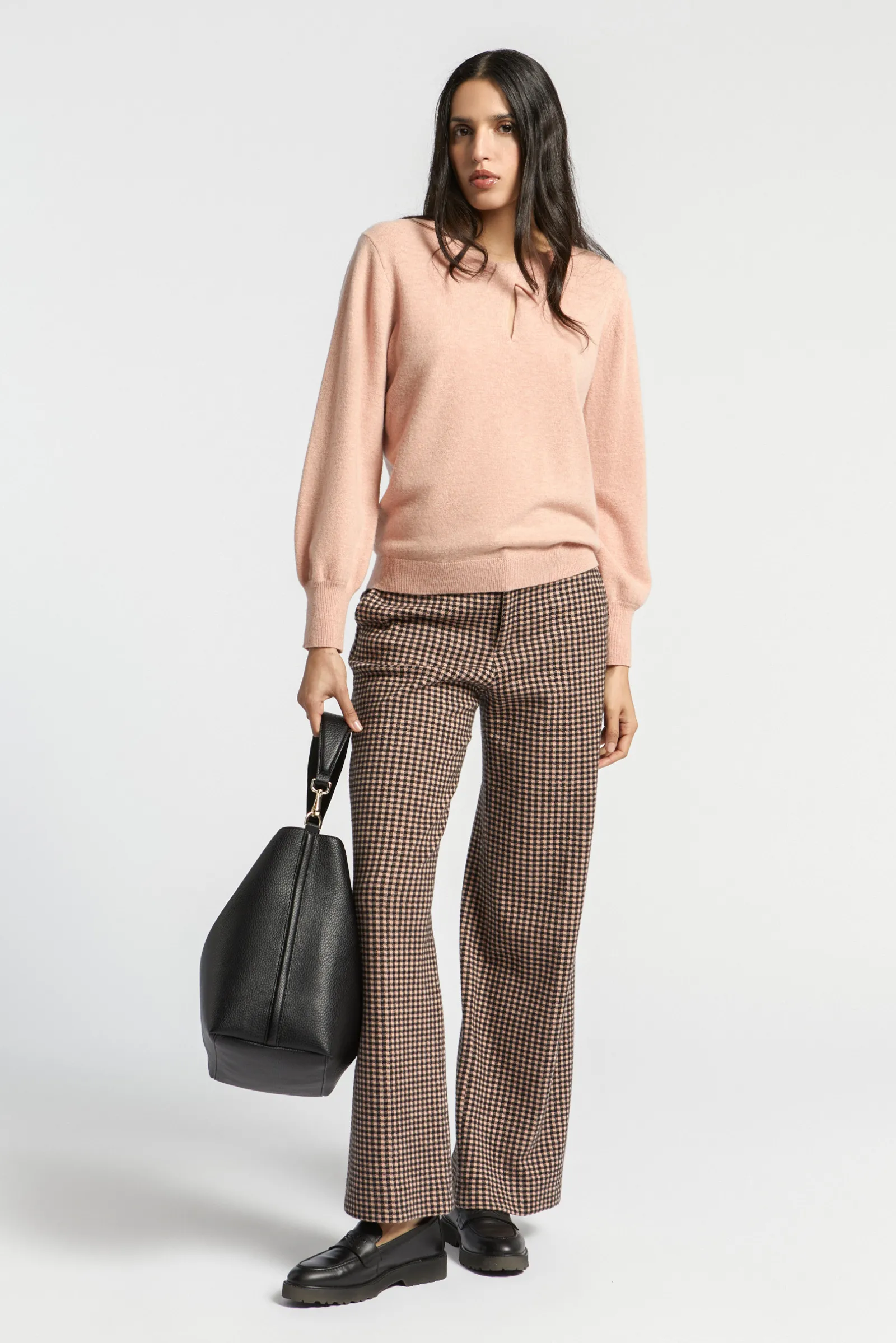 Xandres Pull orné d’une torsade au niveau de l’encolure-Femme Pulls & Cardigans