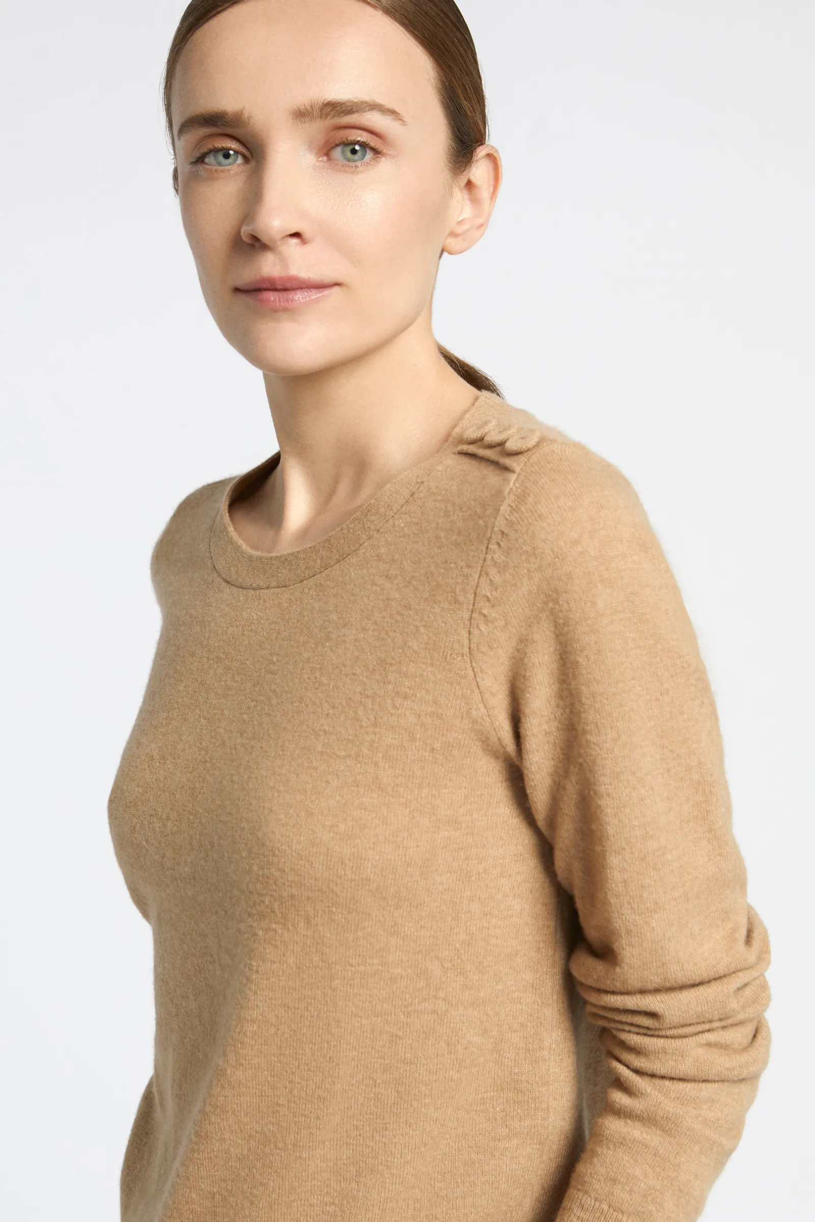 Xandres Pull à épaules boutonnées-Femme Pulls & Cardigans
