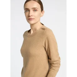 Xandres Pull à épaules boutonnées-Femme Pulls & Cardigans
