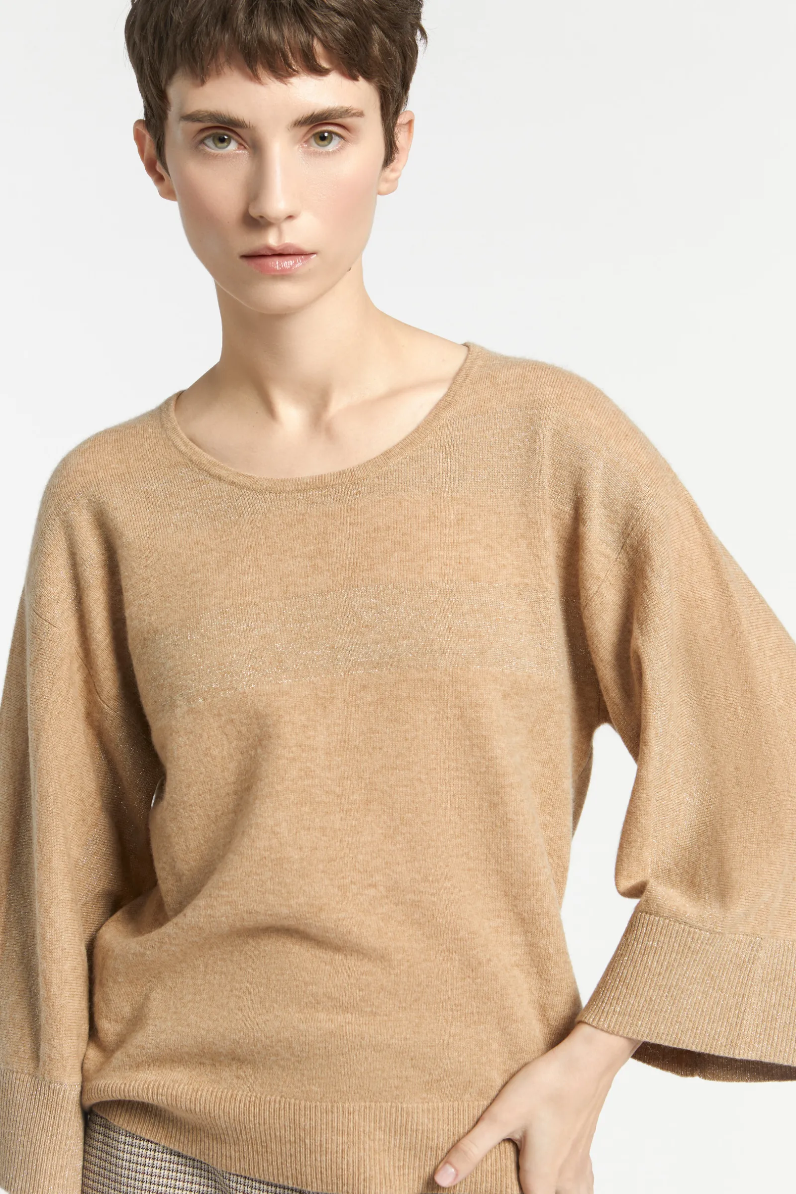Xandres Pull à épaules tombantes-Femme Pulls & Cardigans