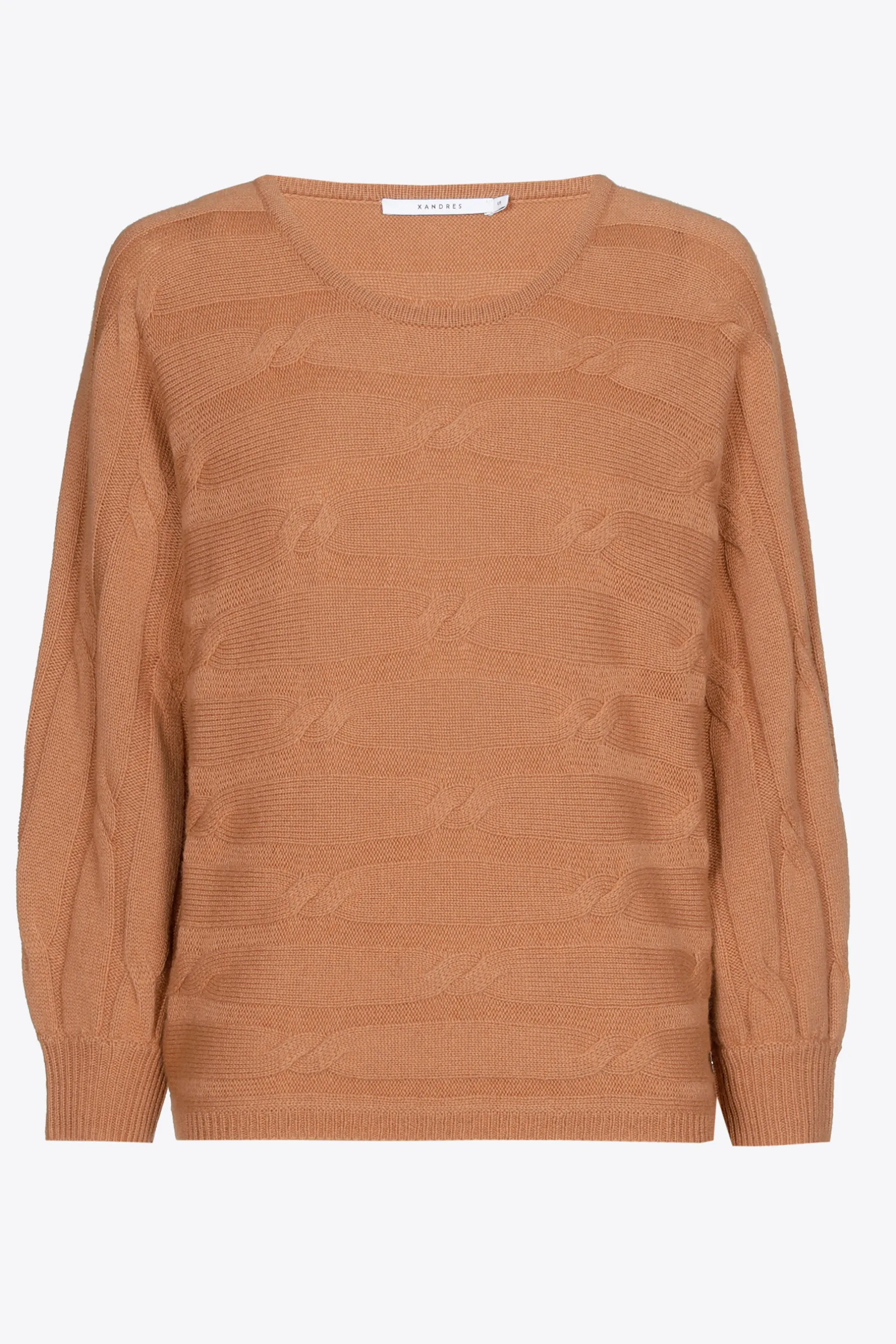 Xandres Pull à torsades horizontales-Femme Xandres Plus|Pulls & Cardigans