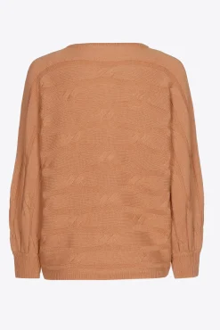 Xandres Pull à torsades horizontales-Femme Xandres Plus|Pulls & Cardigans