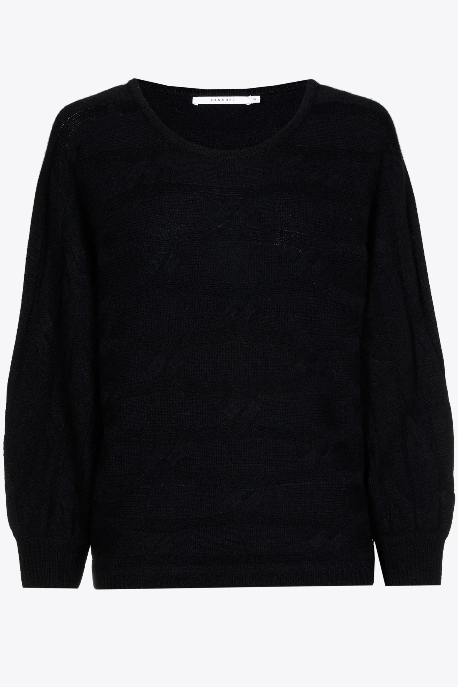 Xandres Pull à torsades horizontales-Femme Xandres Plus|Pulls & Cardigans
