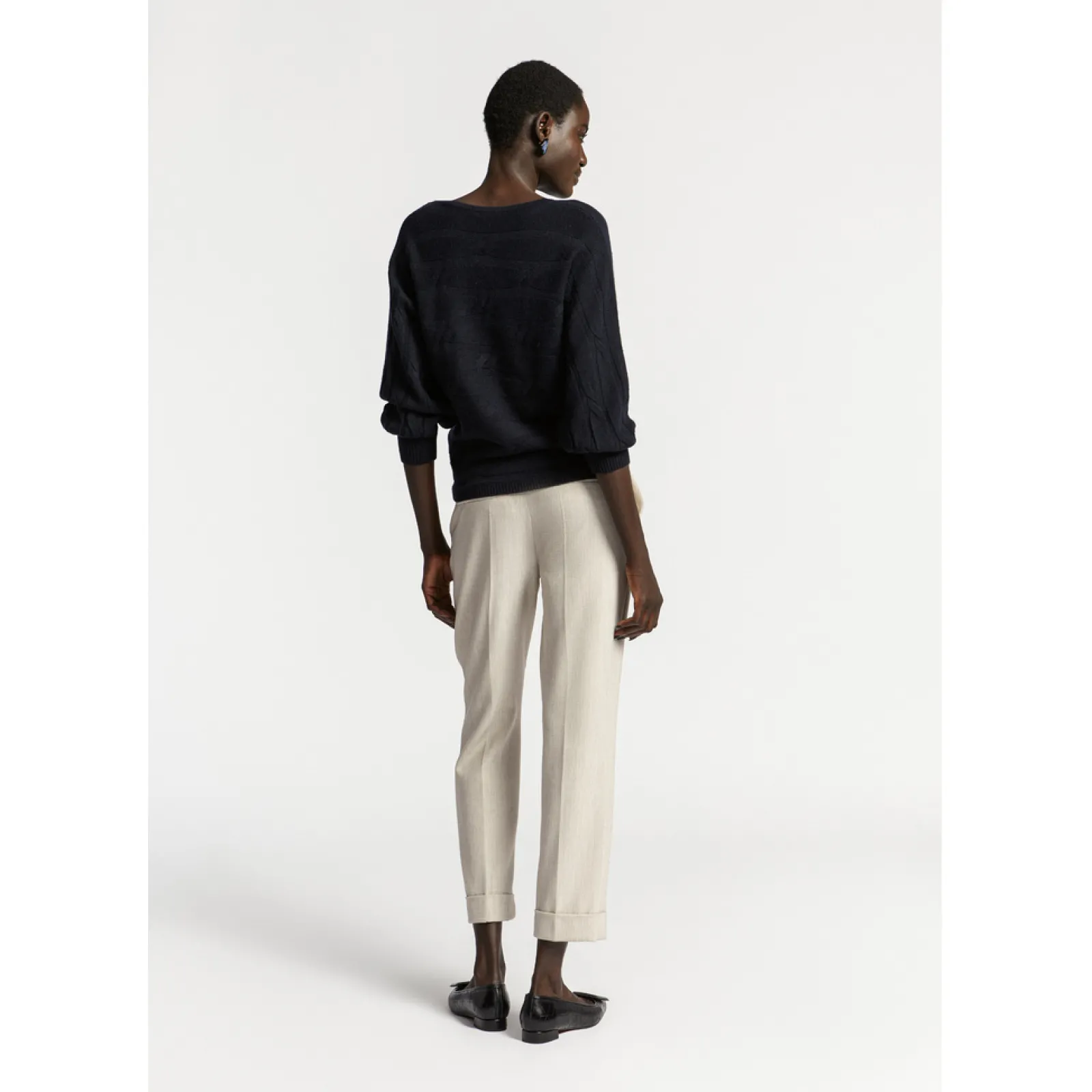 Xandres Pull à torsades horizontales-Femme Xandres Plus|Pulls & Cardigans