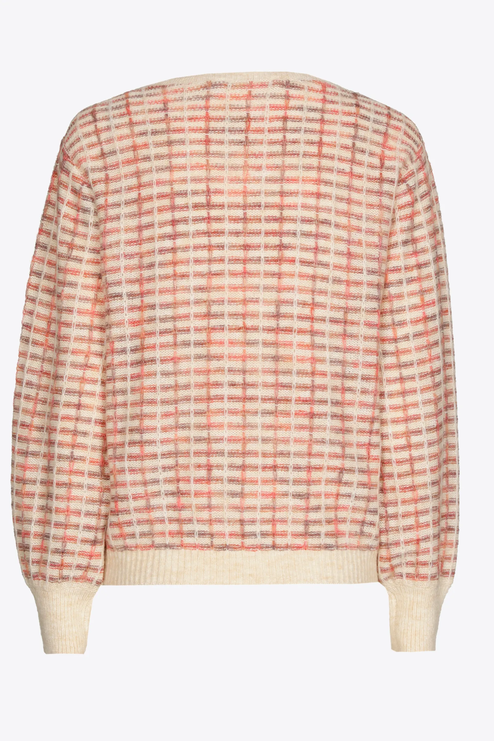 Xandres Pull tricoté à carreaux-Femme Pulls & Cardigans