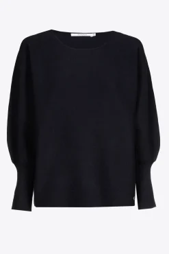 Xandres Pull volumineux à col bateau-Femme Pulls & Cardigans