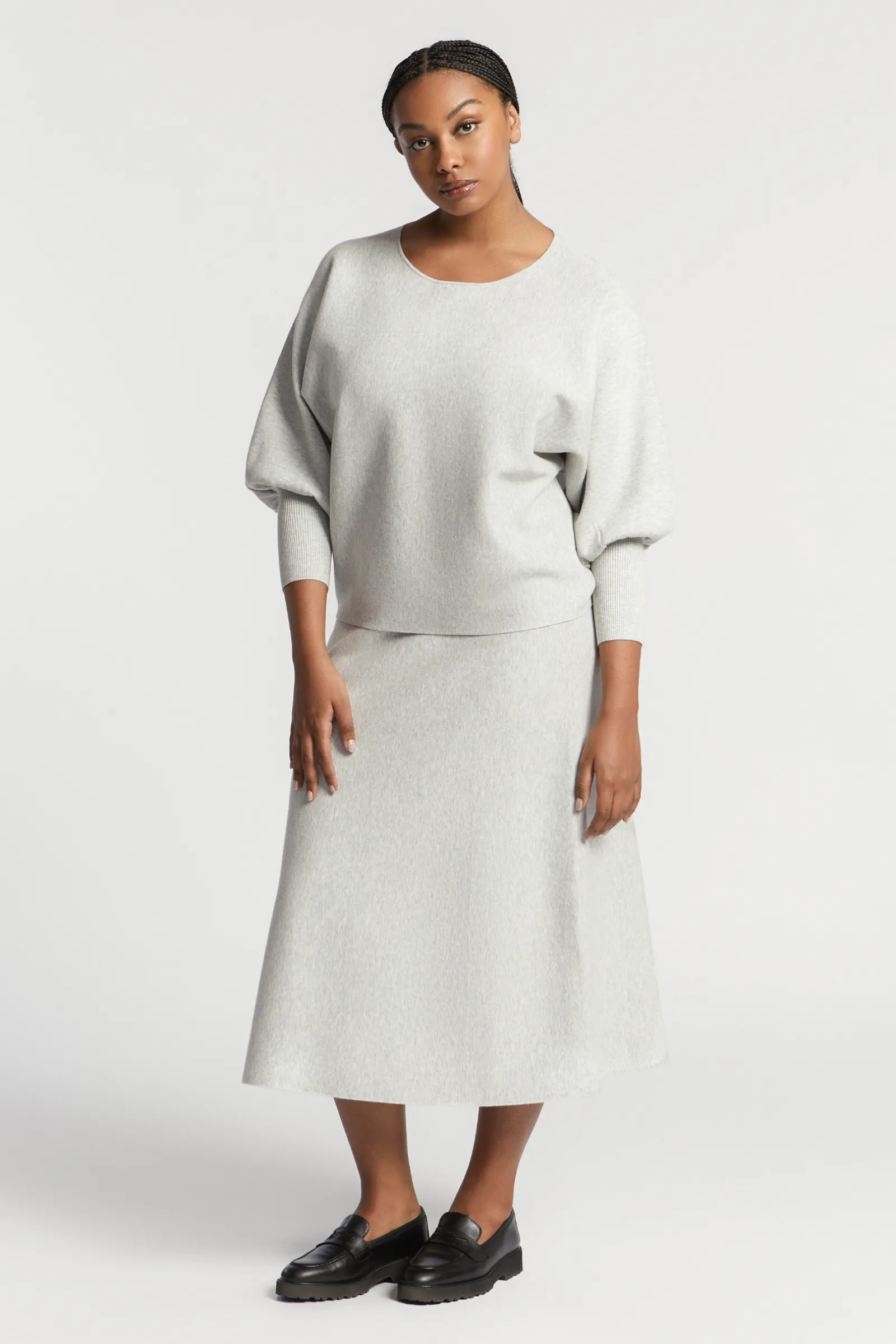 Xandres Pull volumineux à col bateau-Femme Xandres Plus
