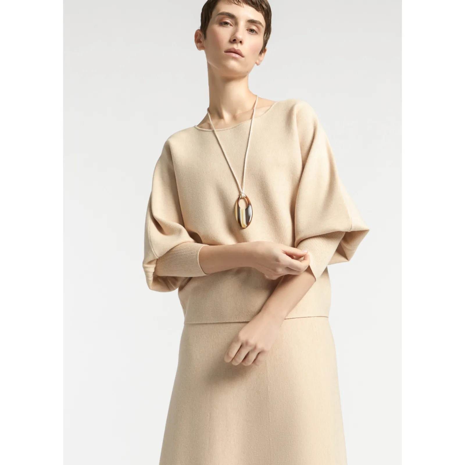 Xandres Pull volumineux à col bateau-Femme Xandres Plus|Pulls & Cardigans