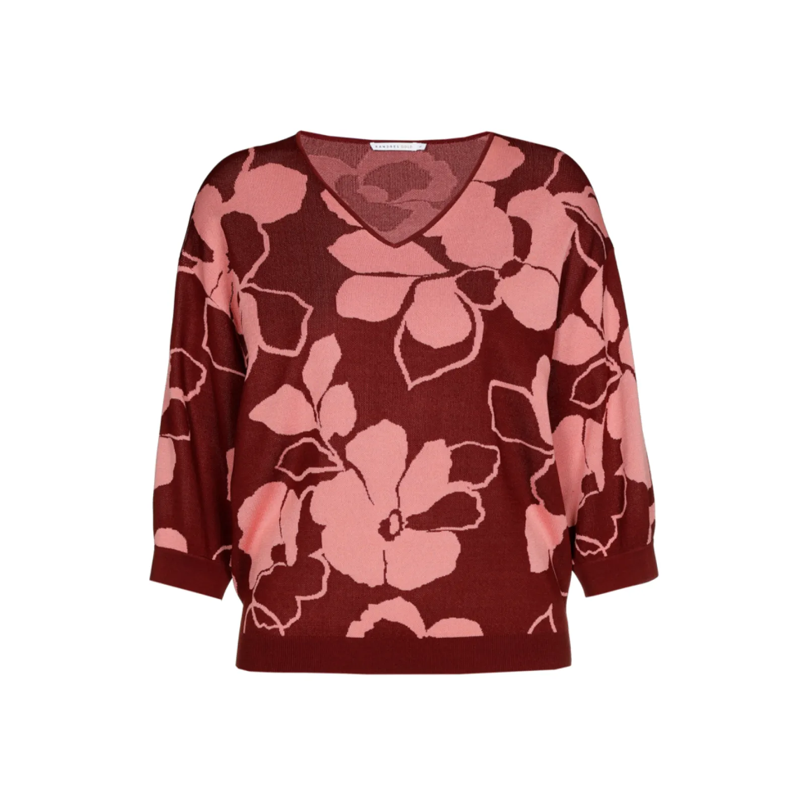 Xandres Pull volumineux à motif floral-Femme Pulls & Cardigans|Xandres Plus
