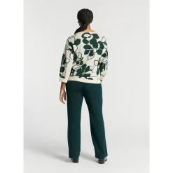Xandres Pull volumineux à motif floral-Femme Xandres Plus|Pulls & Cardigans