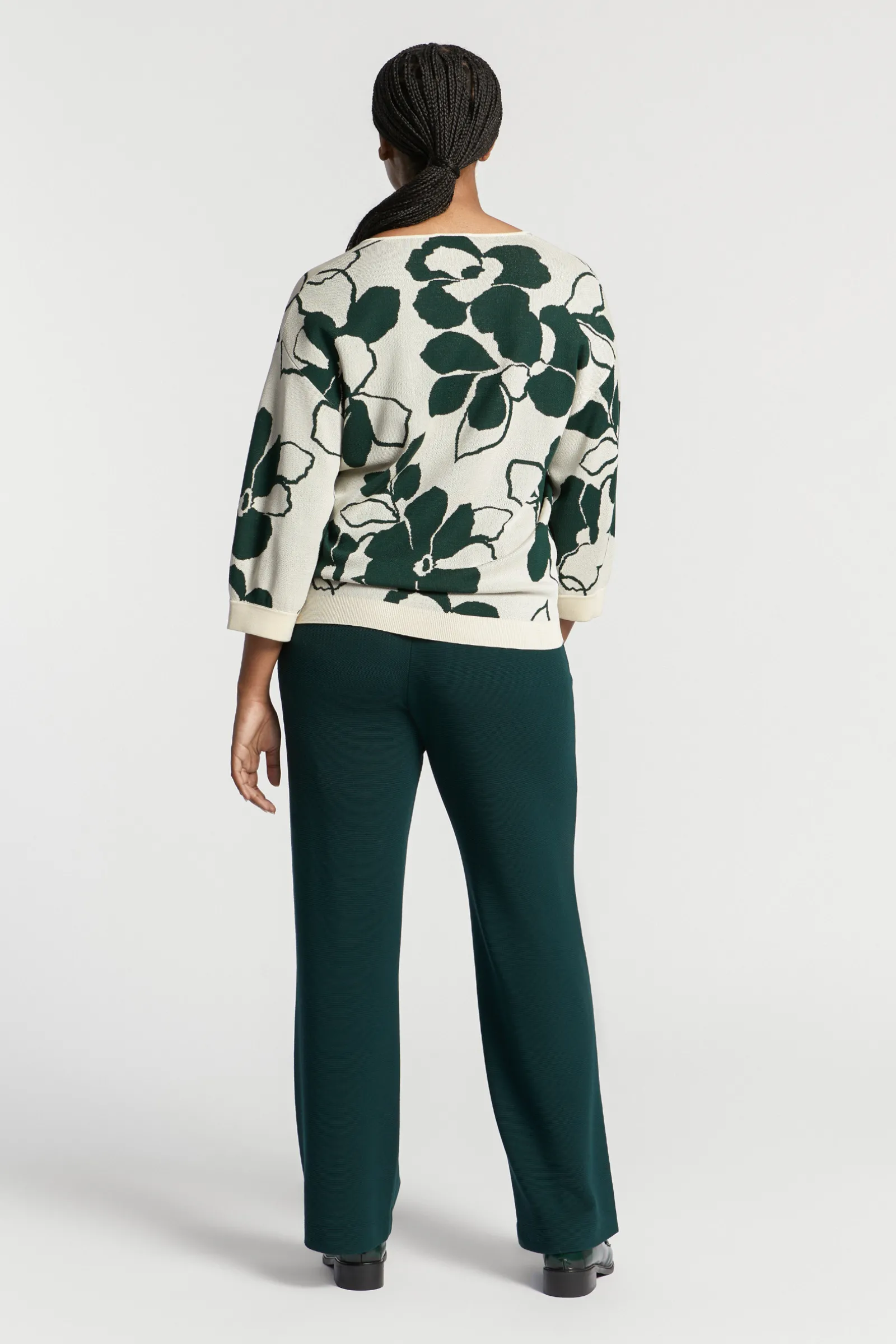 Xandres Pull volumineux à motif floral-Femme Xandres Plus|Pulls & Cardigans