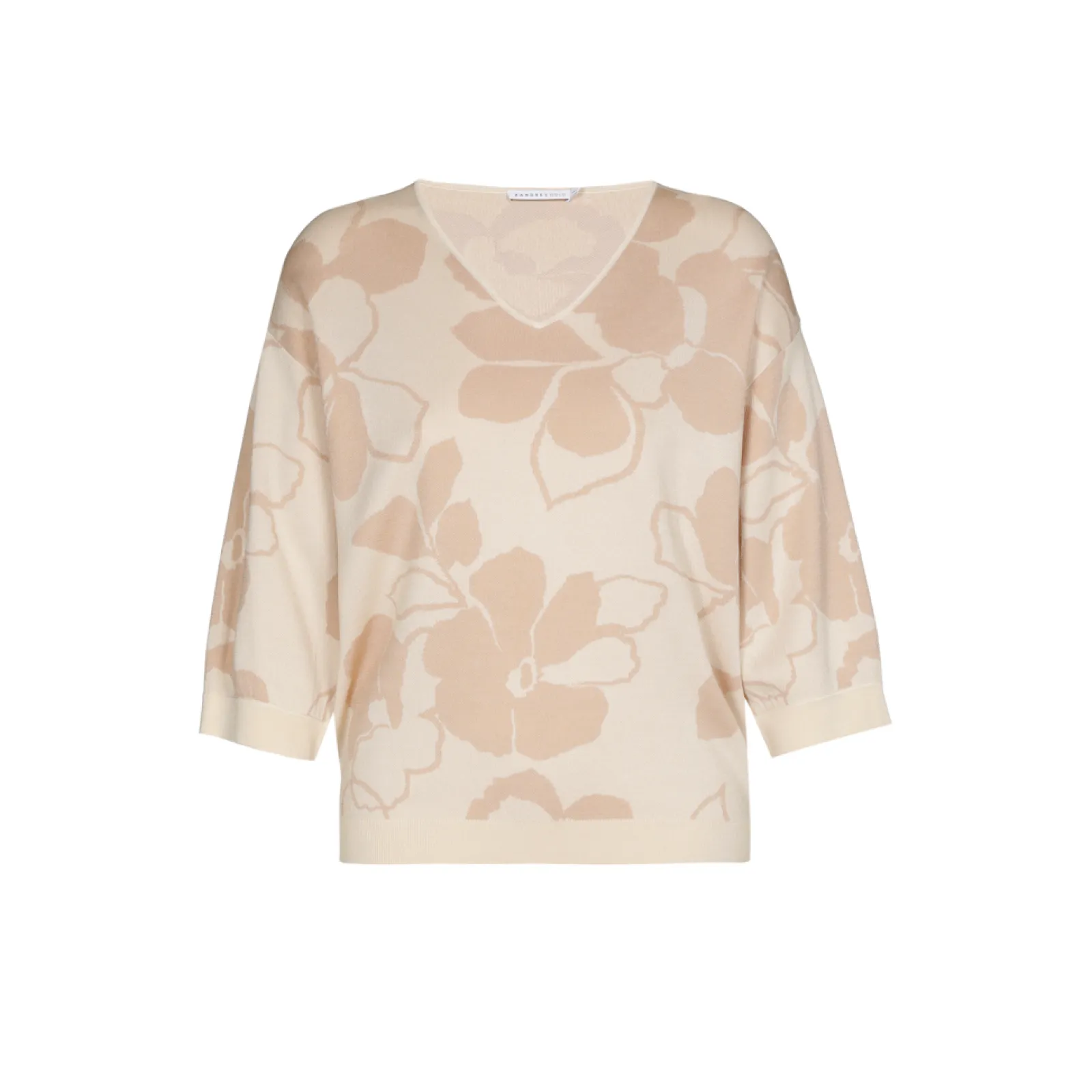 Xandres Pull volumineux à motif floral-Femme Xandres Plus|Pulls & Cardigans