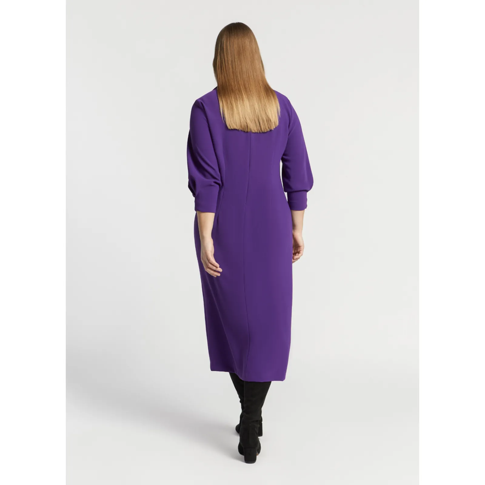 Xandres Robe cintrée avec col en V-Femme Xandres Plus|Robes