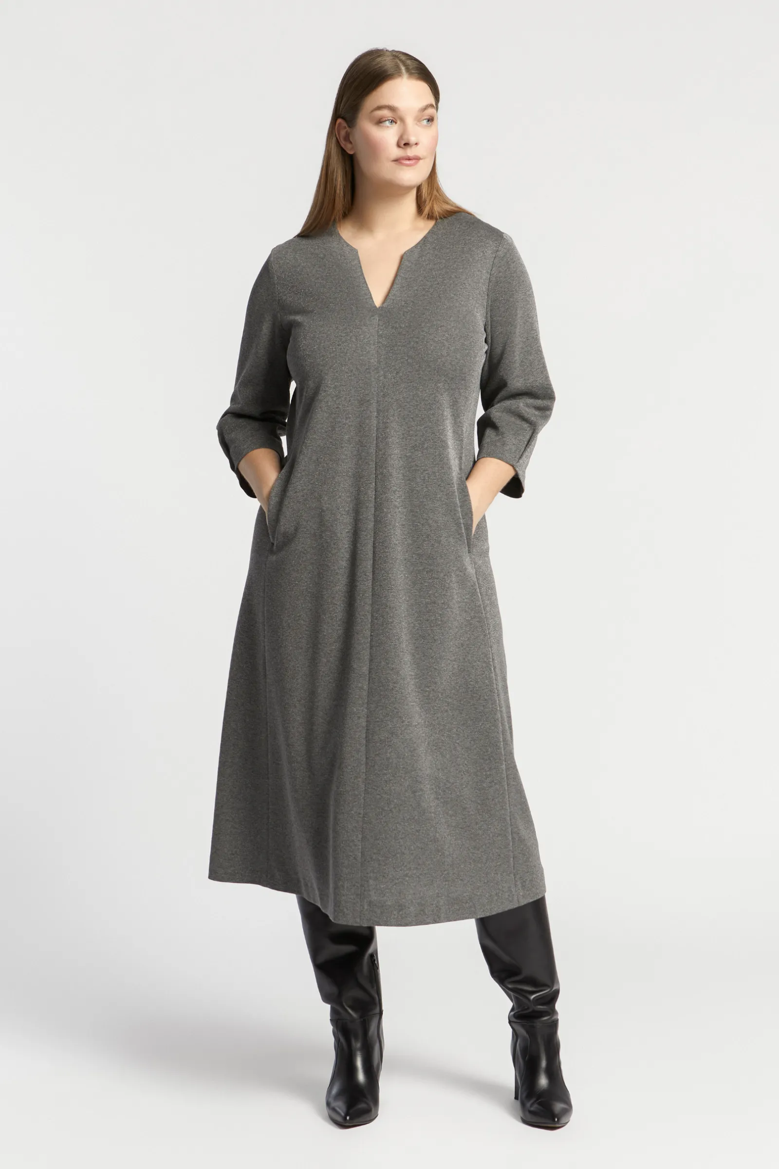 Xandres Robe cintrée en ligne A-Femme Xandres Plus|Robes