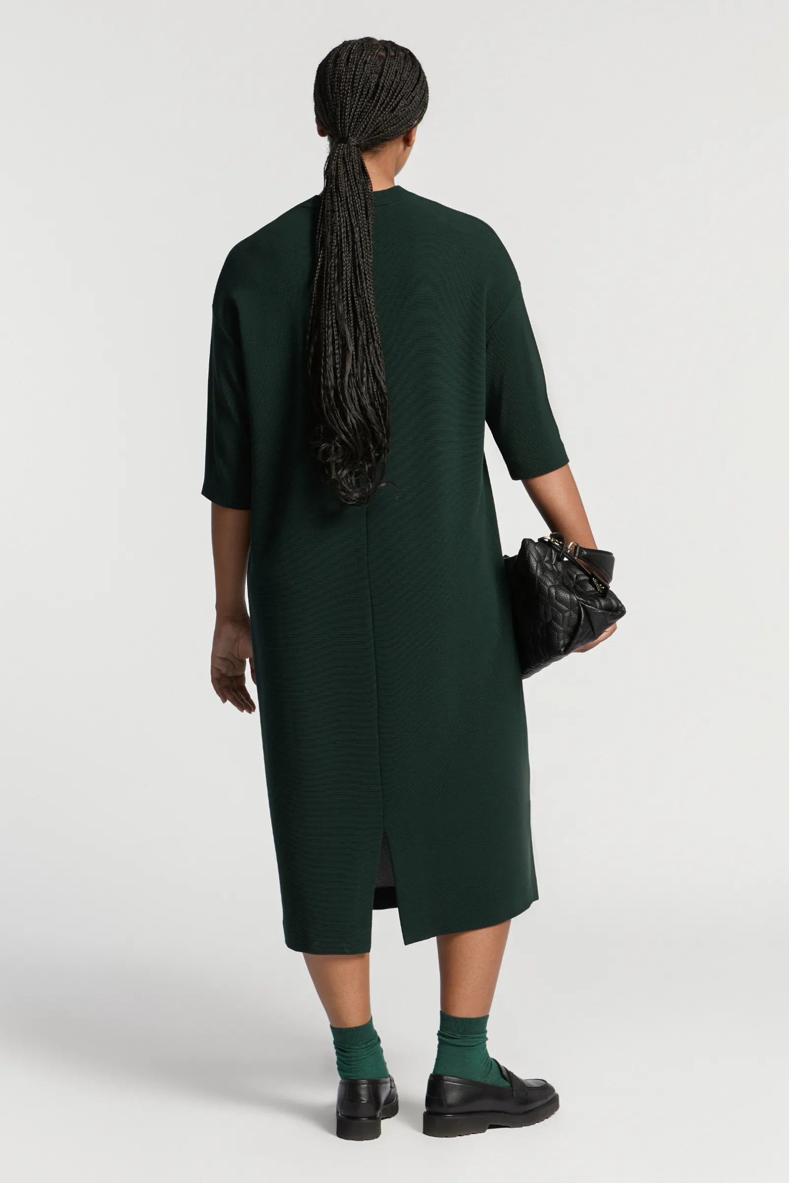 Xandres Robe à col en V en jersey-Femme Xandres Plus|Robes