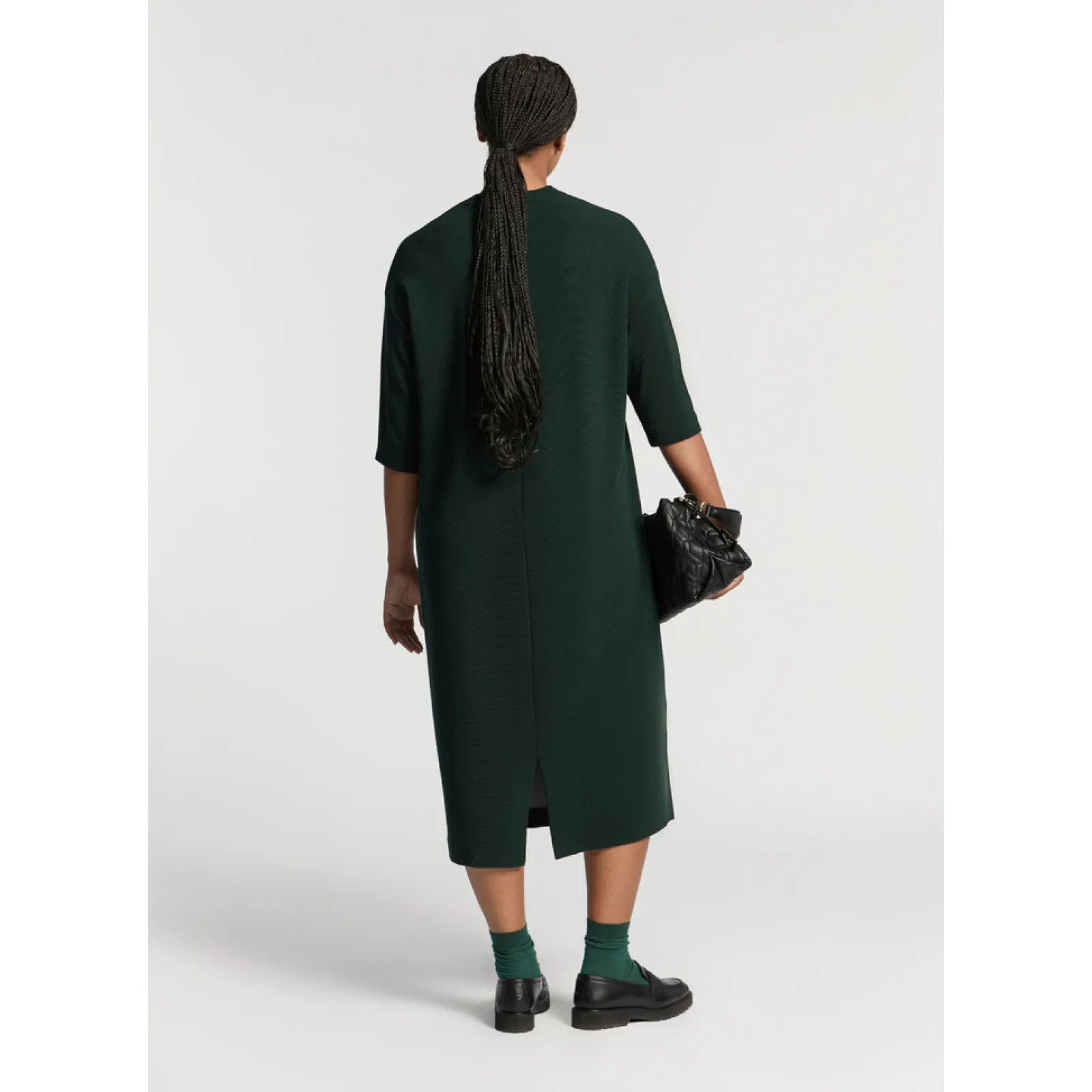 Xandres Robe à col en V en jersey-Femme Xandres Plus|Robes