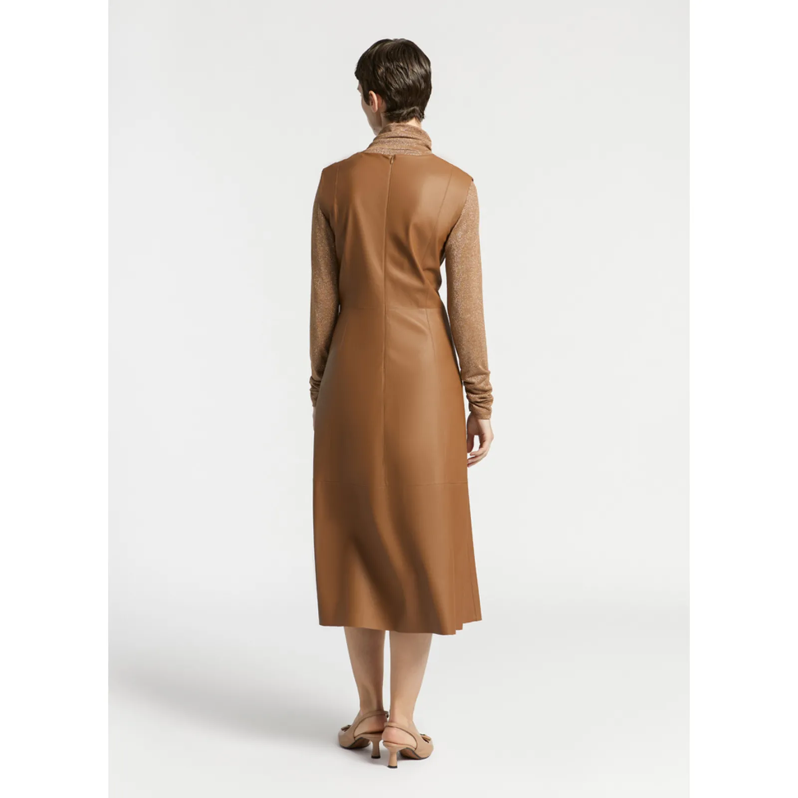 Xandres Robe en faux cuir-Femme Robes