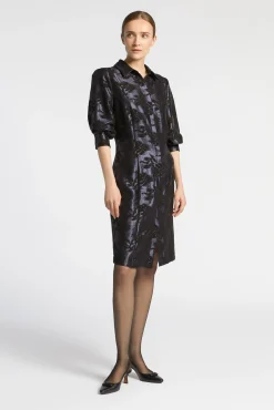 Xandres Robe en jacquard à motif floral-Femme Robes