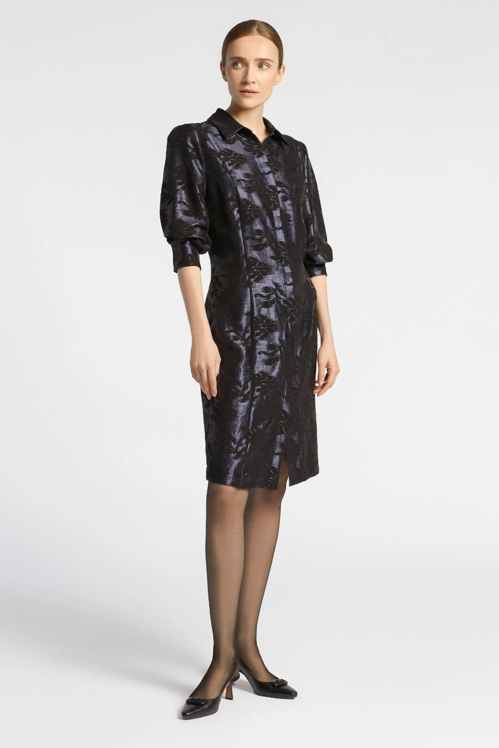 Xandres Robe en jacquard à motif floral-Femme Robes